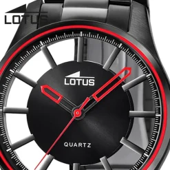 Lotus Herrenuhr Edelstahl schwarz Lotus Classic Armbanduhr UL18905/1