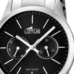 Lotus Herrenuhr Edelstahl silber Lotus Minimalist Armbanduhr UL15954/3