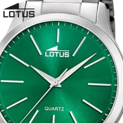 Lotus Herrenuhr Edelstahl silber Lotus Minimalist Armbanduhr UL15959/B