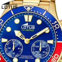 Lotus Herrenuhr Edelstahl gold Lotus Classic Armbanduhr UL18802/3