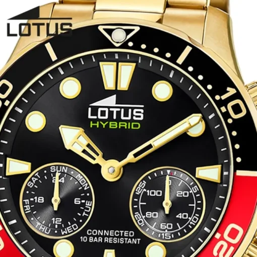 Lotus Herrenuhr Edelstahl gold Lotus Classic Armbanduhr UL18802/4