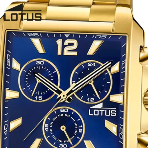 Lotus Herrenuhr Edelstahl gold Lotus Classic Armbanduhr UL18853/2