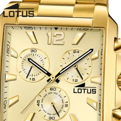 Lotus Herrenuhr Edelstahl gold Lotus Classic Armbanduhr UL18853/5