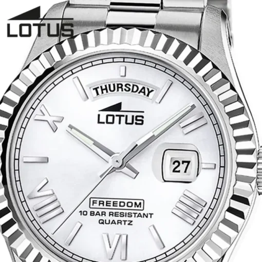 Lotus Herrenuhr Edelstahl silber Lotus Classic Armbanduhr UL18854/1