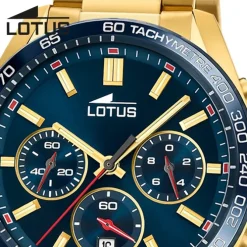 Lotus Herrenuhr Edelstahl gold Lotus Classic Armbanduhr UL18917/4