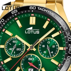 Lotus Herrenuhr Edelstahl gold Lotus Classic Armbanduhr UL18917/5