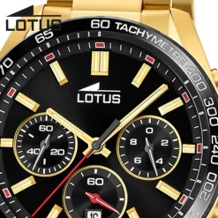 Lotus Herrenuhr Edelstahl gold Lotus Classic Armbanduhr UL18917/6
