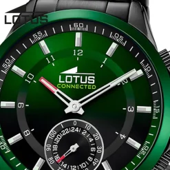 Lotus Herrenuhr Edelstahl schwarz Lotus Classic Armbanduhr UL18965/2
