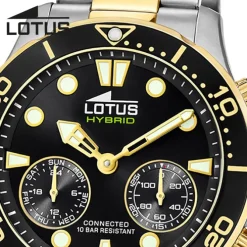 Lotus Herrenuhr Edelstahl silbergold Lotus Classic Armbanduhr UL18801/2