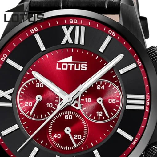 Lotus Herrenuhr Edelstahl schwarz Lotus Classic Armbanduhr UL18881/4