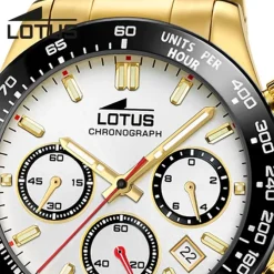 Lotus Herrenuhr Edelstahl gold Lotus Classic Armbanduhr UL18914/1