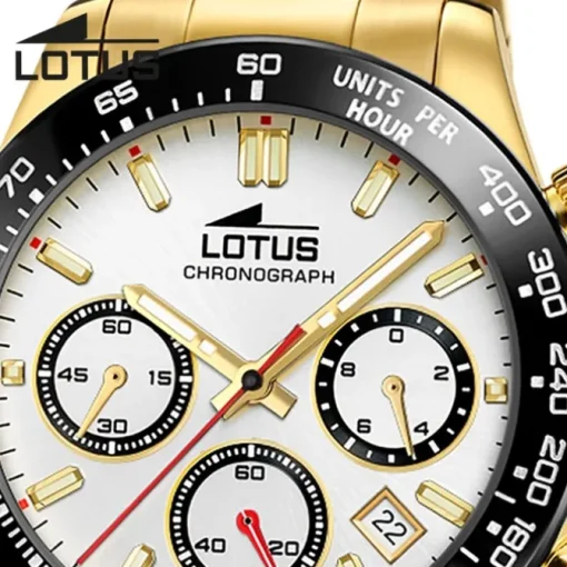 Lotus Herrenuhr Edelstahl gold Lotus Classic Armbanduhr UL18914/1