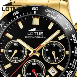Lotus Herrenuhr Edelstahl gold Lotus Classic Armbanduhr UL18914/6