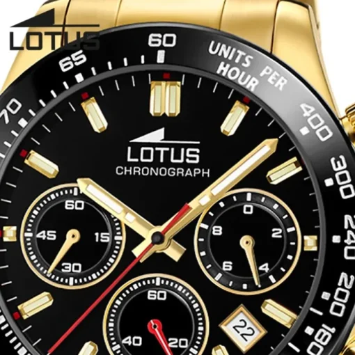 Lotus Herrenuhr Edelstahl gold Lotus Classic Armbanduhr UL18914/6