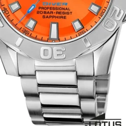 Lotus Herrenuhr Edelstahl silber Lotus Classic Armbanduhr UL18926/3