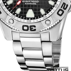 Lotus Herrenuhr Edelstahl silber Lotus Classic Armbanduhr UL18929/D