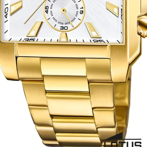 Lotus Herrenuhr Edelstahl gold Lotus Classic Armbanduhr UL18853/1