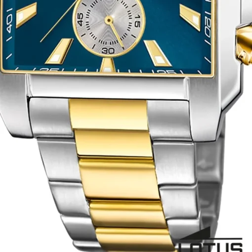 Lotus Herrenuhr Edelstahl silbergold Lotus Classic Armbanduhr UL18852/6