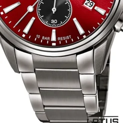 Lotus Herrenuhr Edelstahl grau Lotus Classic Armbanduhr UL18682/5