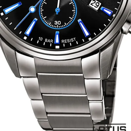 Lotus Herrenuhr Edelstahl grau Lotus Classic Armbanduhr UL18682/6