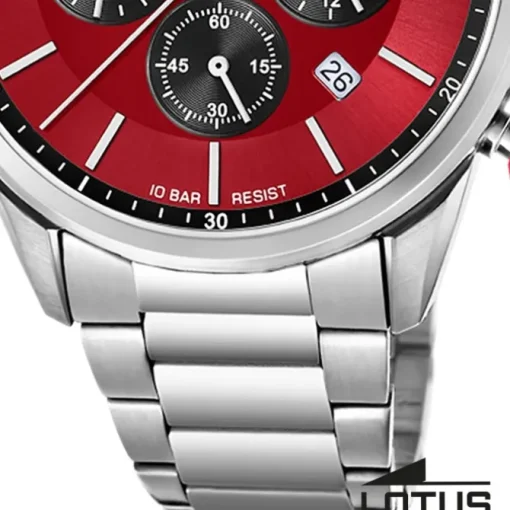 Lotus Herrenuhr Edelstahl silber Lotus Classic Armbanduhr UL18688/5