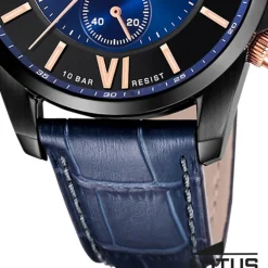 Lotus Herrenuhr Edelstahl blau Lotus Classic Armbanduhr UL18881/2