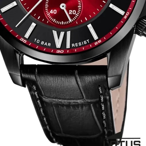 Lotus Herrenuhr Edelstahl schwarz Lotus Classic Armbanduhr UL18881/4