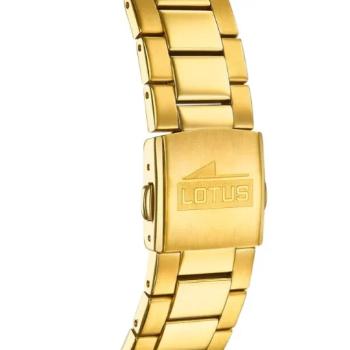 Lotus Herrenuhr Edelstahl gold Lotus Classic Armbanduhr UL18853/1