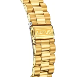 Lotus Herrenuhr Edelstahl gold Lotus Classic Armbanduhr UL18857/5