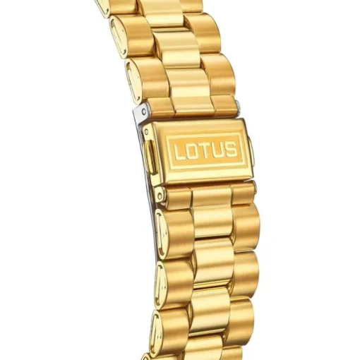Lotus Herrenuhr Edelstahl gold Lotus Classic Armbanduhr UL18857/5