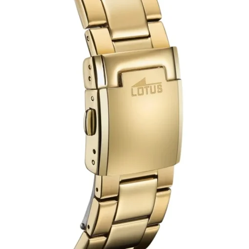 Lotus Herrenuhr Edelstahl gold Lotus Classic Armbanduhr UL18802/4