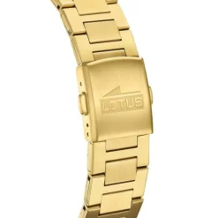 Lotus Herrenuhr Edelstahl gold Lotus Classic Armbanduhr UL18837/3