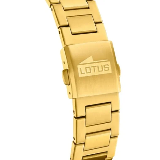 Lotus Herrenuhr Edelstahl gold Lotus Classic Armbanduhr UL18868/1