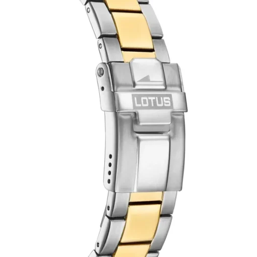 Lotus Herrenuhr Edelstahl silber gold Lotus Classic Armbanduhr UL18913/1