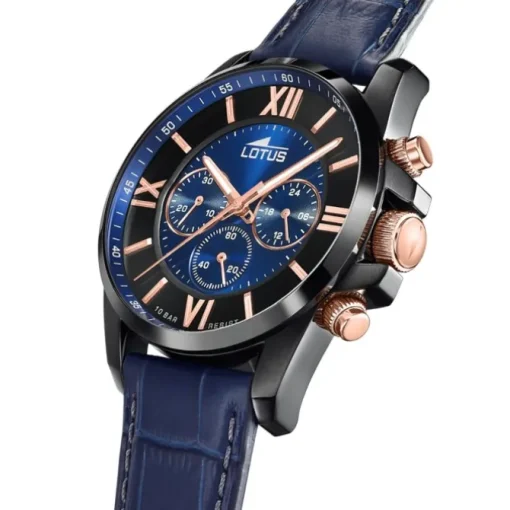 Lotus Herrenuhr Edelstahl blau Lotus Classic Armbanduhr UL18881/2