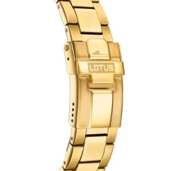 Lotus Herrenuhr Edelstahl gold Lotus Classic Armbanduhr UL18914/1