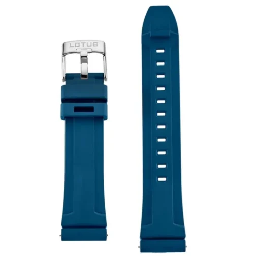 Lotus Herrenuhr Edelstahl Silikon silber blau Lotus Classic Armbanduhr UL18938/3