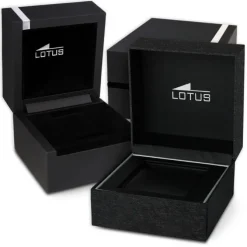 Lotus Herrenuhr Edelstahl schwarz Lotus Multifunktion Armbanduhr UL50025/1
