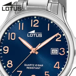 Lotus Herrenuhr Excellent Armbanduhr Edelstahl silber UL18645/2