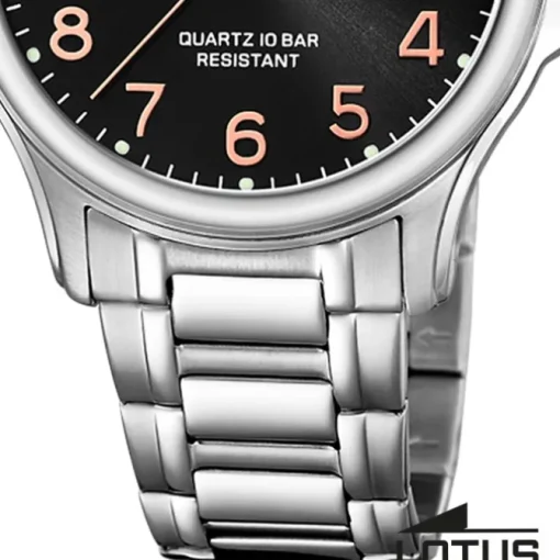 Lotus Herrenuhr Excellent Armbanduhr Edelstahl silber UL18645/3