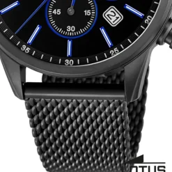 Lotus Herrenuhr Khrono Armbanduhr Edelstahl schwarz UL18700/3