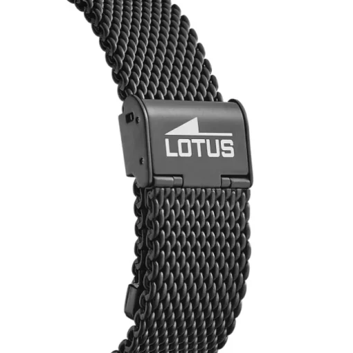 Lotus Herrenuhr Khrono Armbanduhr Edelstahl schwarz UL18700/3