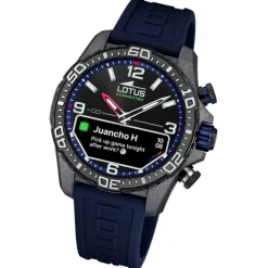 Lotus Herrenuhr Kunststoff Blau Lotus Multifunktion Armbanduhr UL20000/1