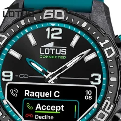 Lotus Herrenuhr Kunststoff Blau Lotus Multifunktion Armbanduhr UL20000/5