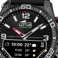 Lotus Herrenuhr Kunststoff schwarz Lotus Multifunktion Armbanduhr UL20000/4