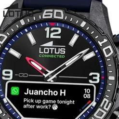 Lotus Herrenuhr Kunststoff Blau Lotus Multifunktion Armbanduhr UL20000/1