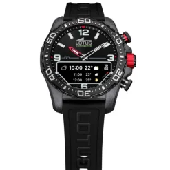 Lotus Herrenuhr Kunststoff schwarz Lotus Multifunktion Armbanduhr UL20000/4