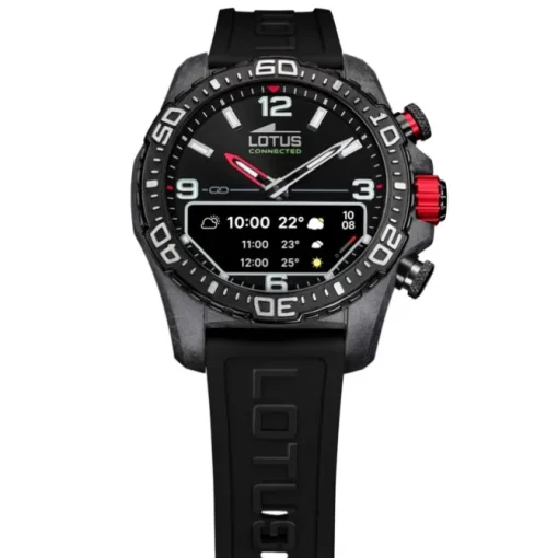 Lotus Herrenuhr Kunststoff schwarz Lotus Multifunktion Armbanduhr UL20000/4