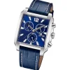 Lotus Herrenuhr Leder blau Lotus Classic Armbanduhr UL18851/2