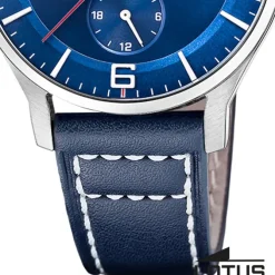Lotus Herrenuhr Leder blau Lotus Classic Armbanduhr UL18832/2